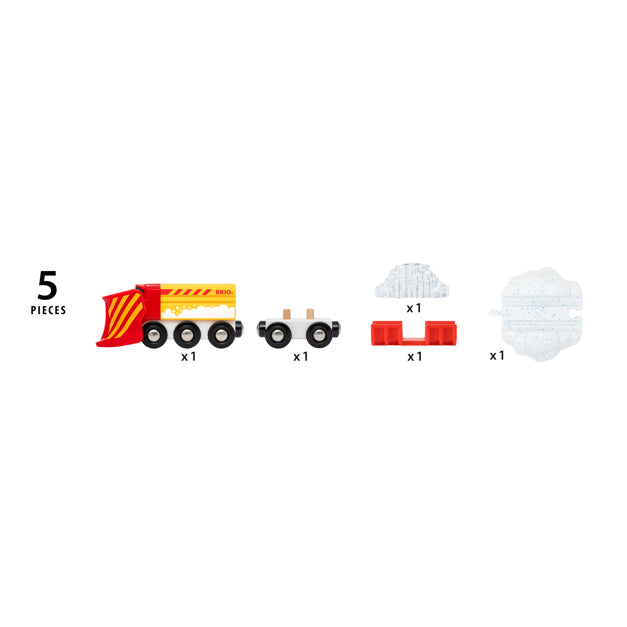 Snow Plow Train | BRIO