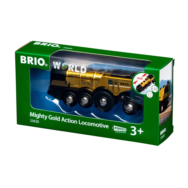Mighty Gold Action Locomotive | BRIO
