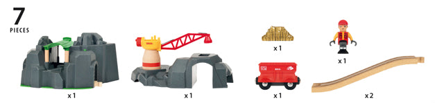 Crane & Mountain Tunnel | BRIO - LOCAL PICK UP ONLY