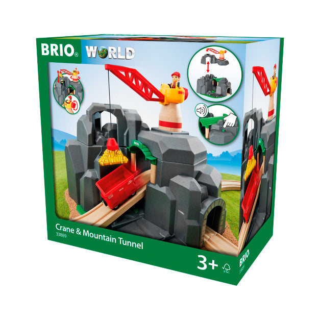 Crane & Mountain Tunnel | BRIO - LOCAL PICK UP ONLY