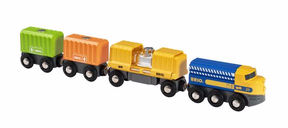 Three-Wagon Cargo Train | BRIO