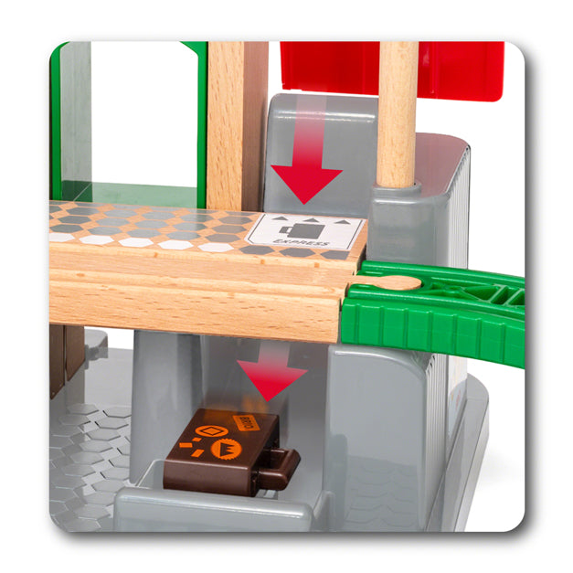 Brio station with lift on sale