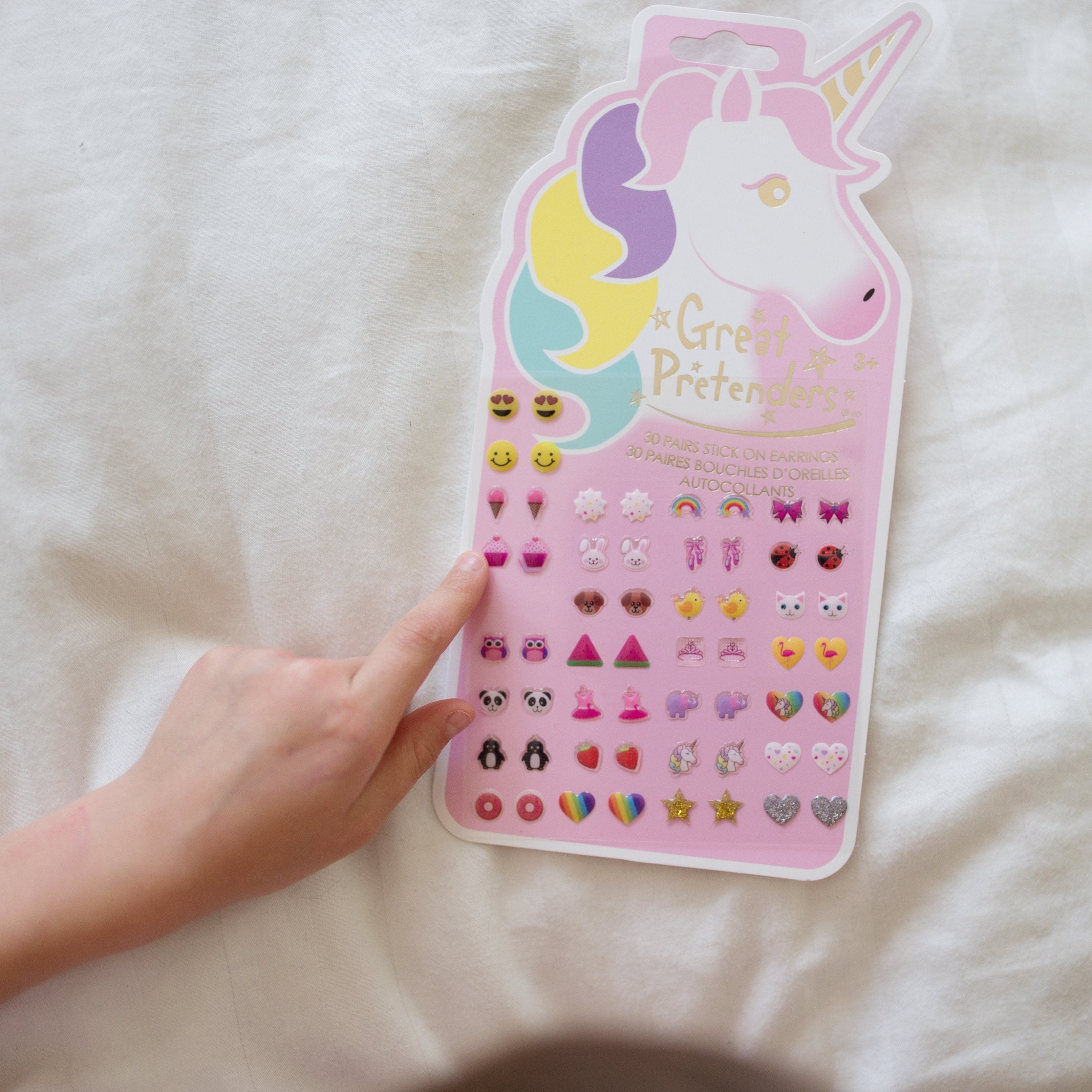 Unicorn Sticker Earrings | Great Pretenders