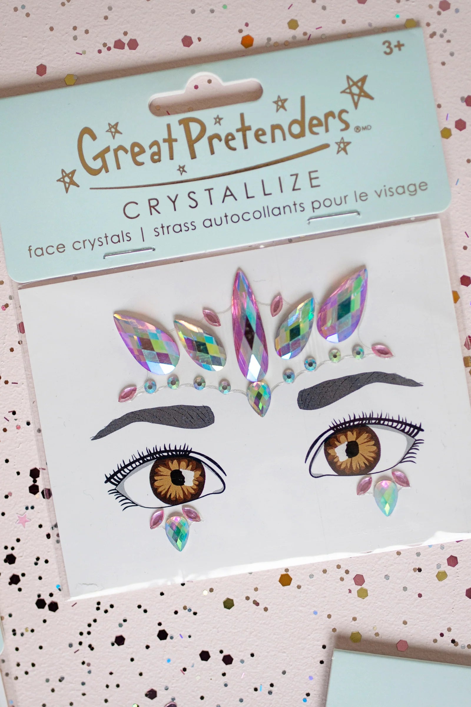 Pink Unicorn Face Crystals | Great Pretenders