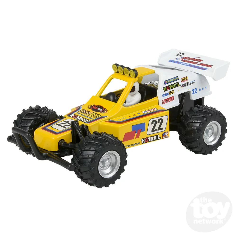 5" Die-Cast Pull Back Turbo Buggy