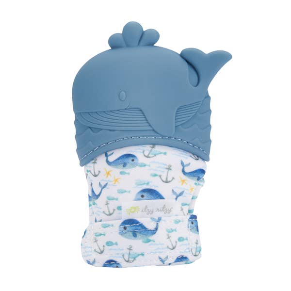 Itzy Mitt™ Silicone Teething Mitts - Whale