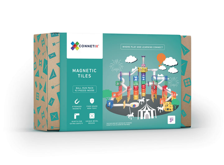 Rainbow Ball Run Pack - 92 pieces | Connetix - LOCAL PICK UP ONLY