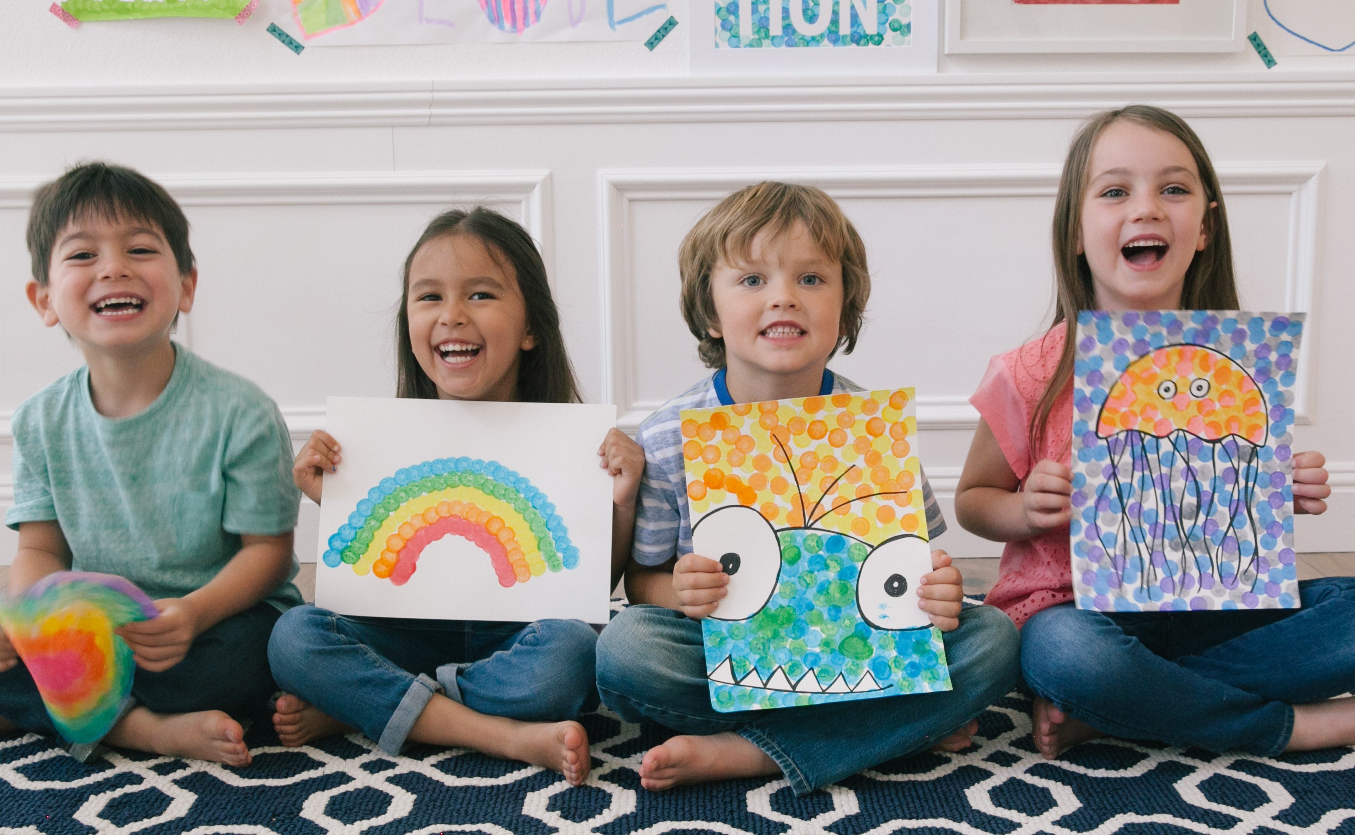 Rainbow 6 Pack Dot Markers | Do A Dot