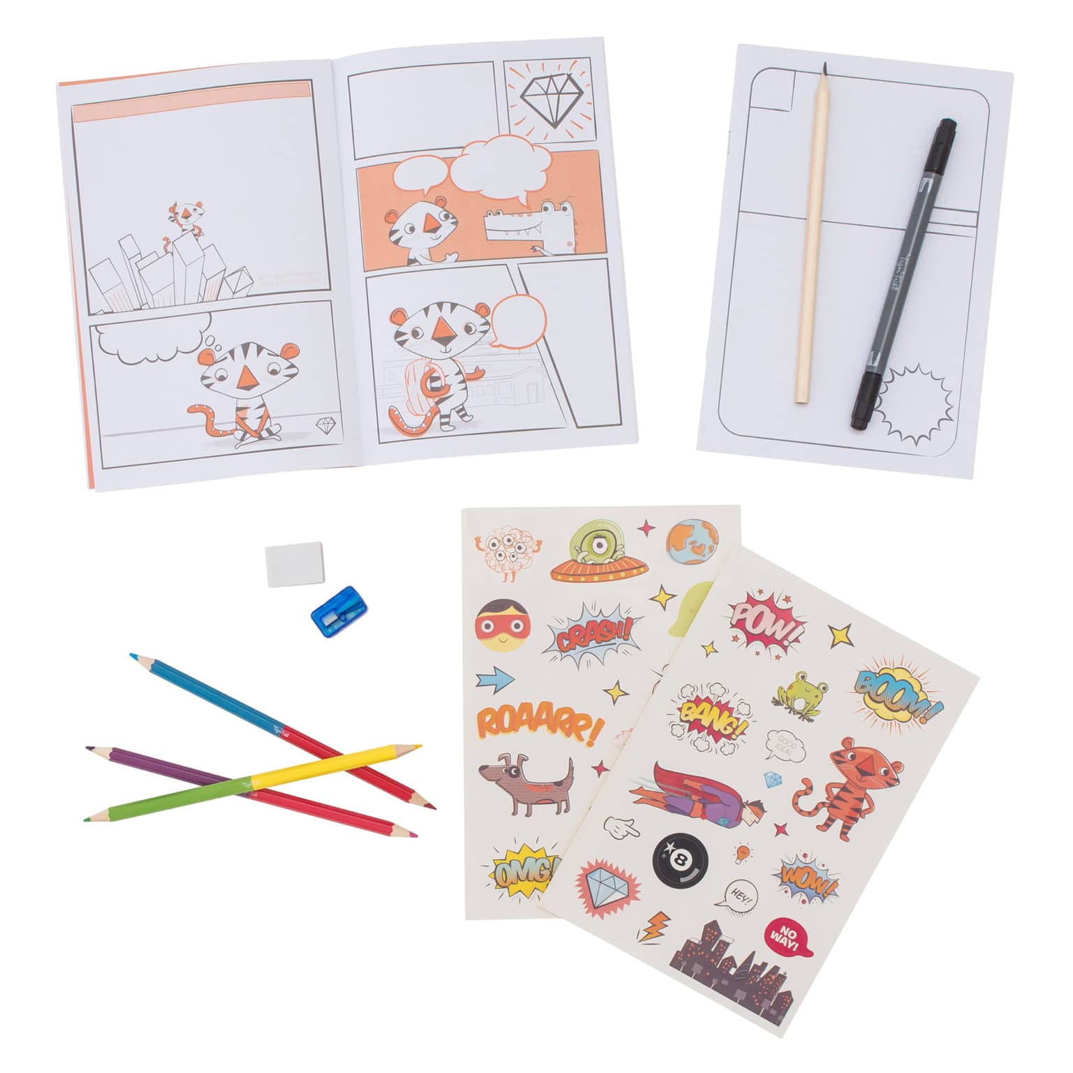 Comic Book Kit | Tiger Tribe
