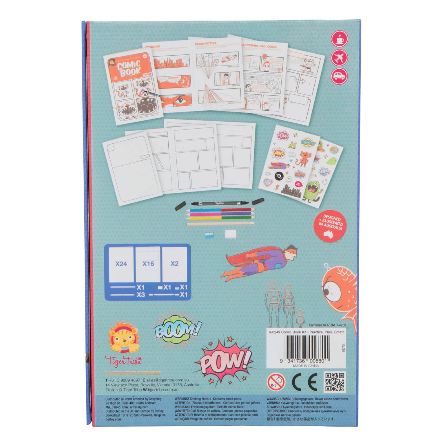 Comic Book Kit | Tiger Tribe