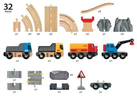 Rail & Road Loading Set | BRIO - LOCAL PICK UP ONLY