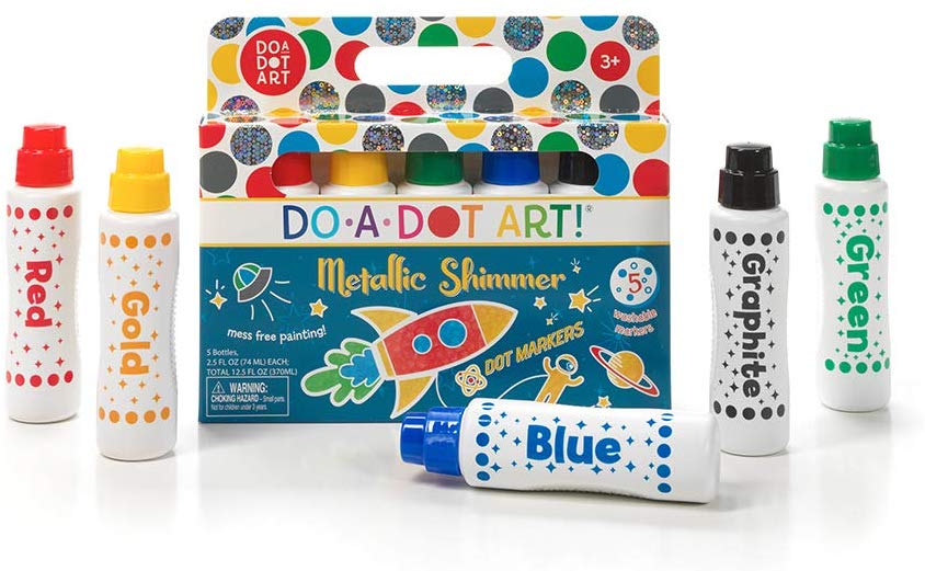 Metallic Shimmer 5 Pack Dot Markers | Do A Dot