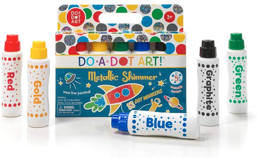 Metallic Shimmer 5 Pack Dot Markers | Do-A-Dot Art