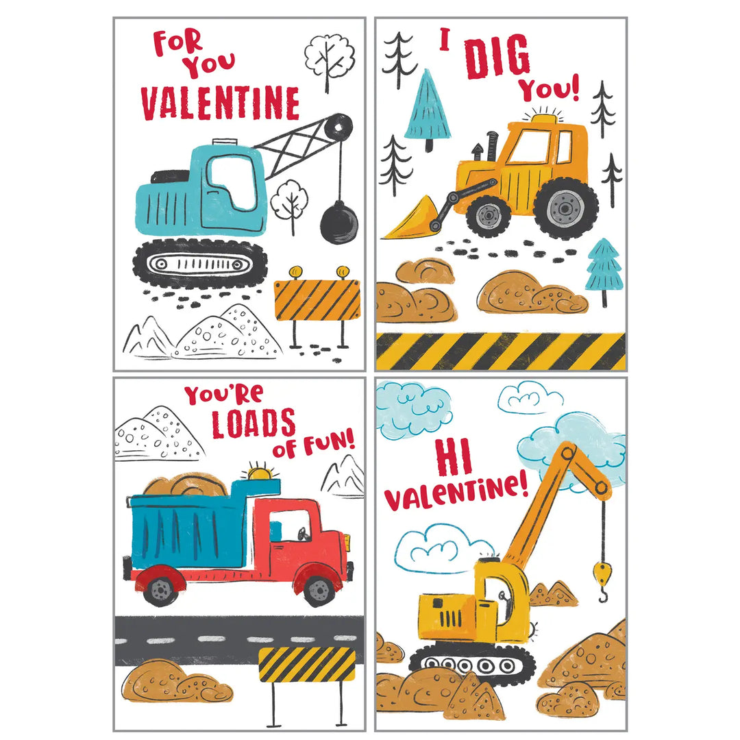 Kids Valentine Pack - Construction Time