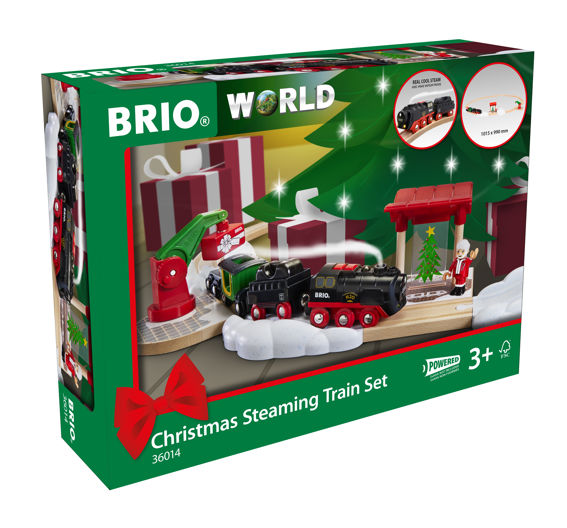 Christmas Steaming Train Set | BRIO - LOCAL PICKUP ONLY