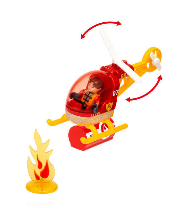 Rescue Team Train Set | BRIO - LOCAL PICK UP ONLY