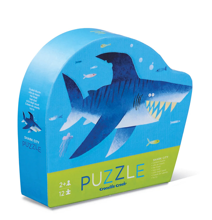 Shark City - 12 Piece Puzzle | Crocodile Creek