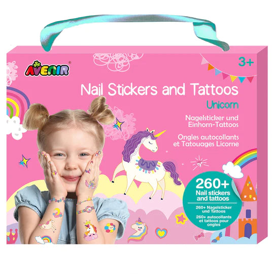 Nail Stickers & Tattoos - Unicorns | Avenir