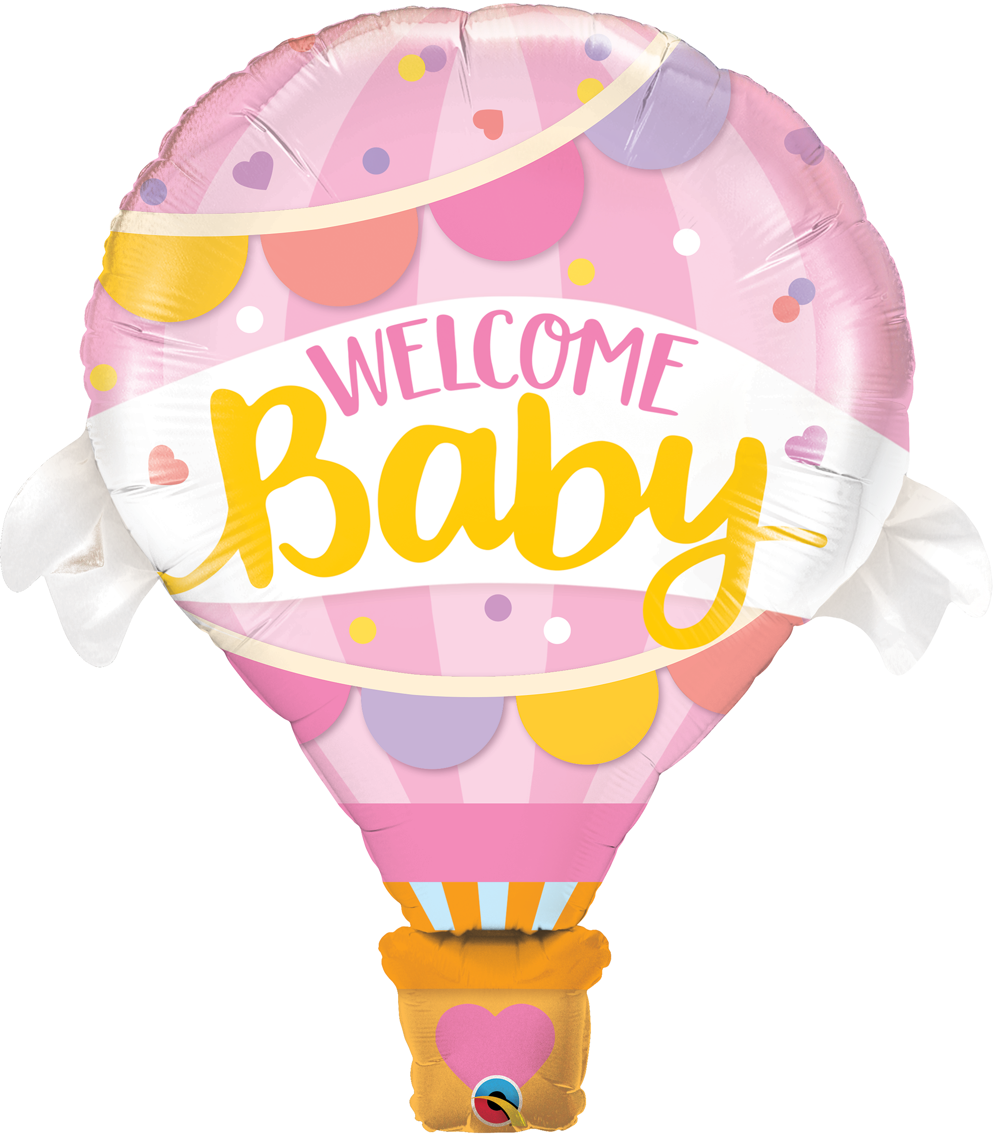 Welcome Baby Pink Balloon Bouquet