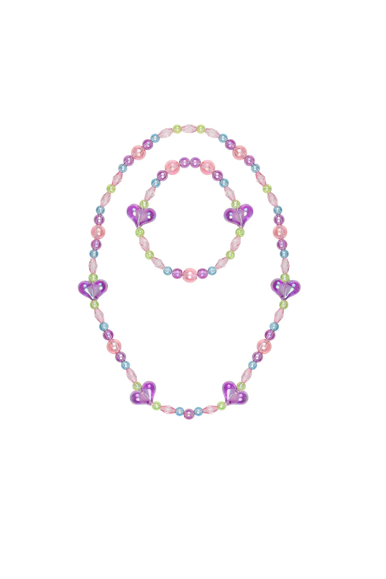 My Heart Will Go On Necklace & Bracelet Set | Great Pretenders