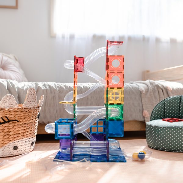 Rainbow Ball Run Pack - 92 pieces | Connetix - LOCAL PICK UP ONLY