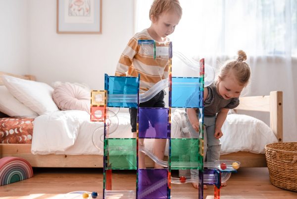 Rainbow Ball Run Pack - 92 pieces | Connetix - LOCAL PICK UP ONLY