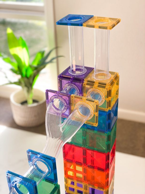 Rainbow Ball Run Pack - 92 pieces | Connetix - LOCAL PICK UP ONLY