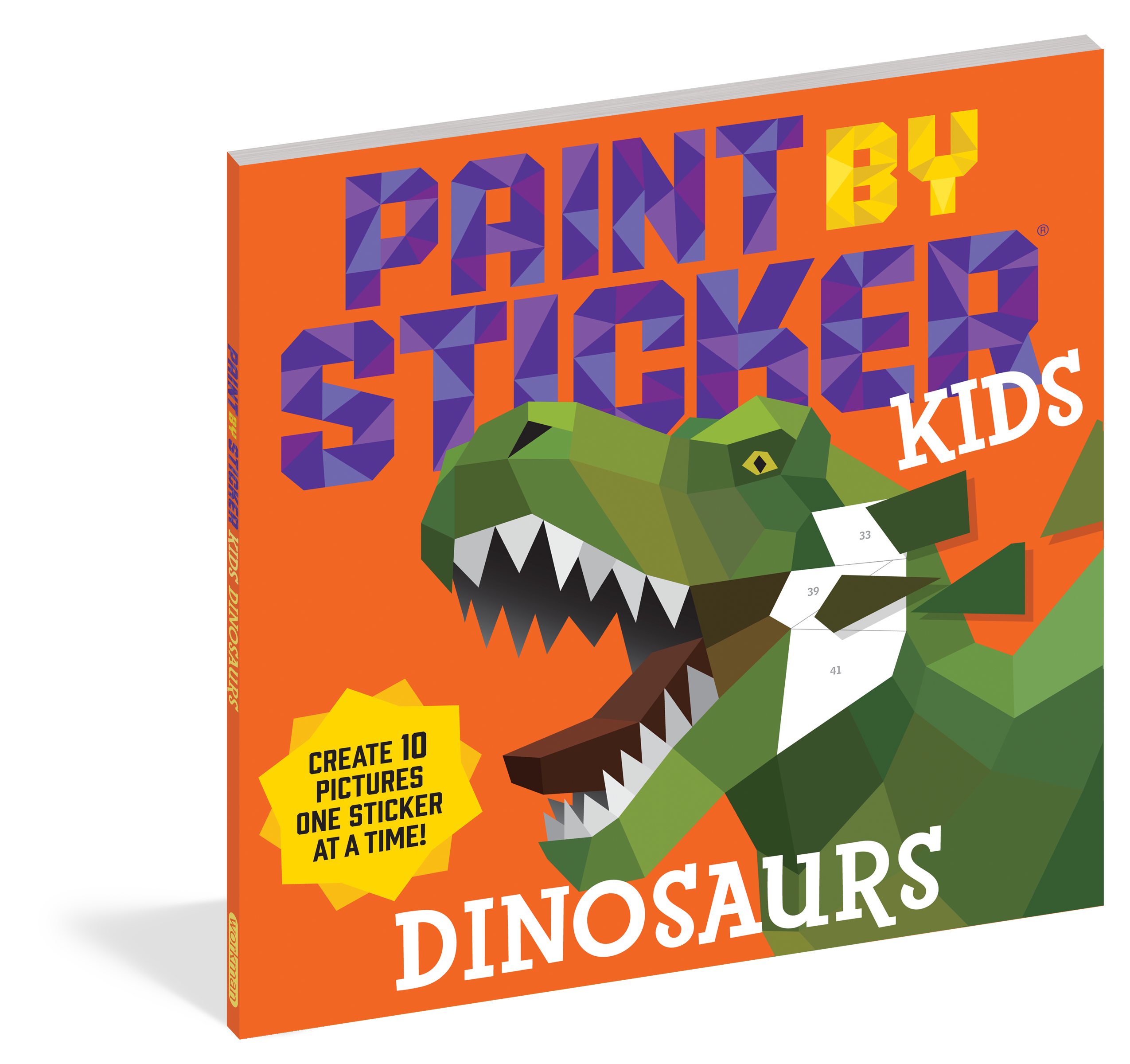 Paint by Sticker Kids: Dinosaurs