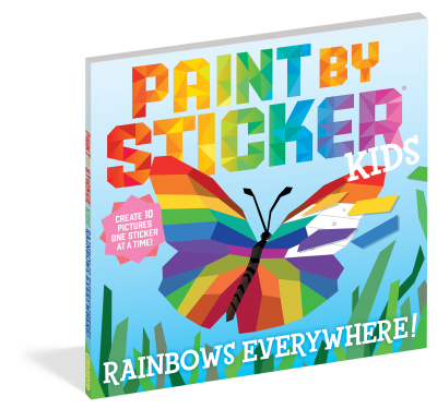 Paint by Sticker Kids: Rainbows Everywhere!