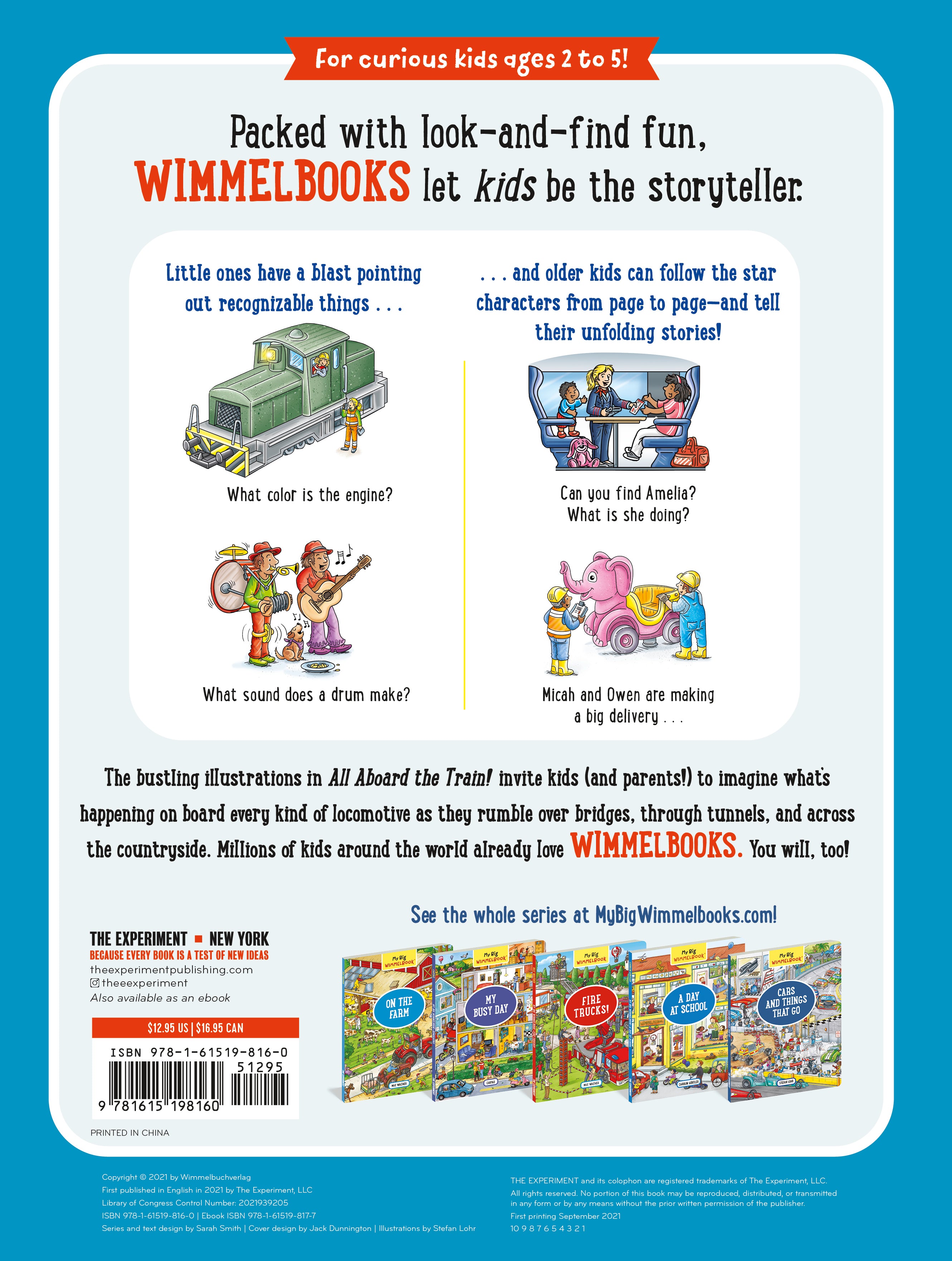 My Big Wimmelbook - All Aboard the Train!