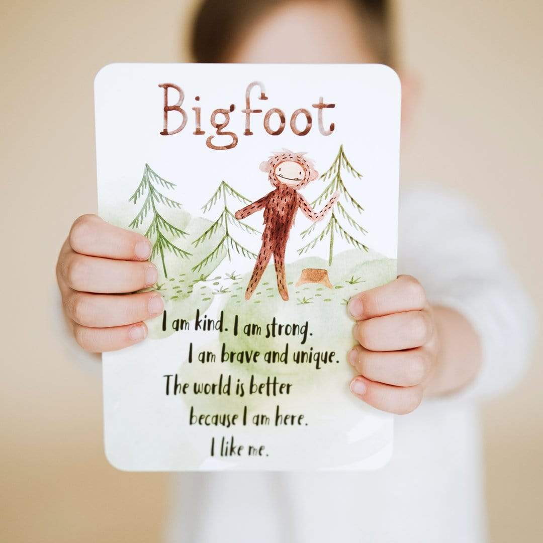 Bigfoot Snuggler: Self-Esteem