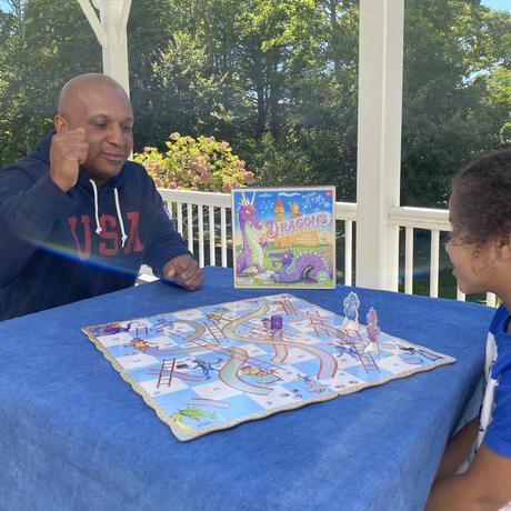 Dragons Slips and Ladders Board Game