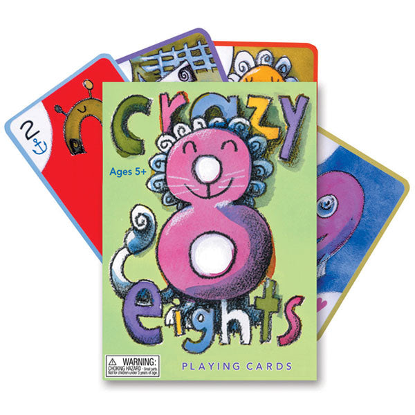 Crazy Eights Playing Cards | eeboo
