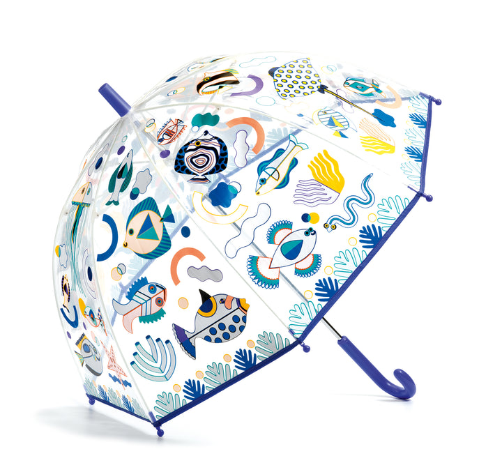 Fish Color-Changing Children's Umbrella | DJECO - LOCAL PICK UP ONLY