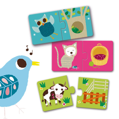 examples of matching puzzle pieces in set