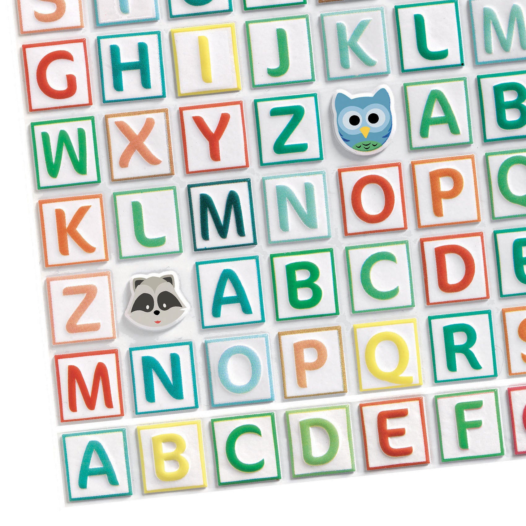 Puffy Stickers Alphabet | DJECO