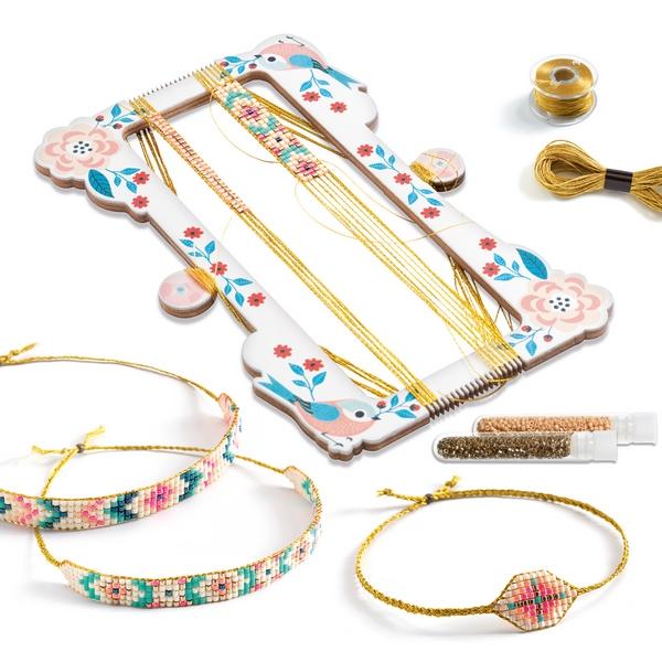 inside contents of bracelet making kit