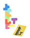 Harder version of card with yellow background and black imagery