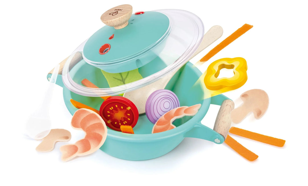 Little Chef Cooking & Steam Playset | Hape