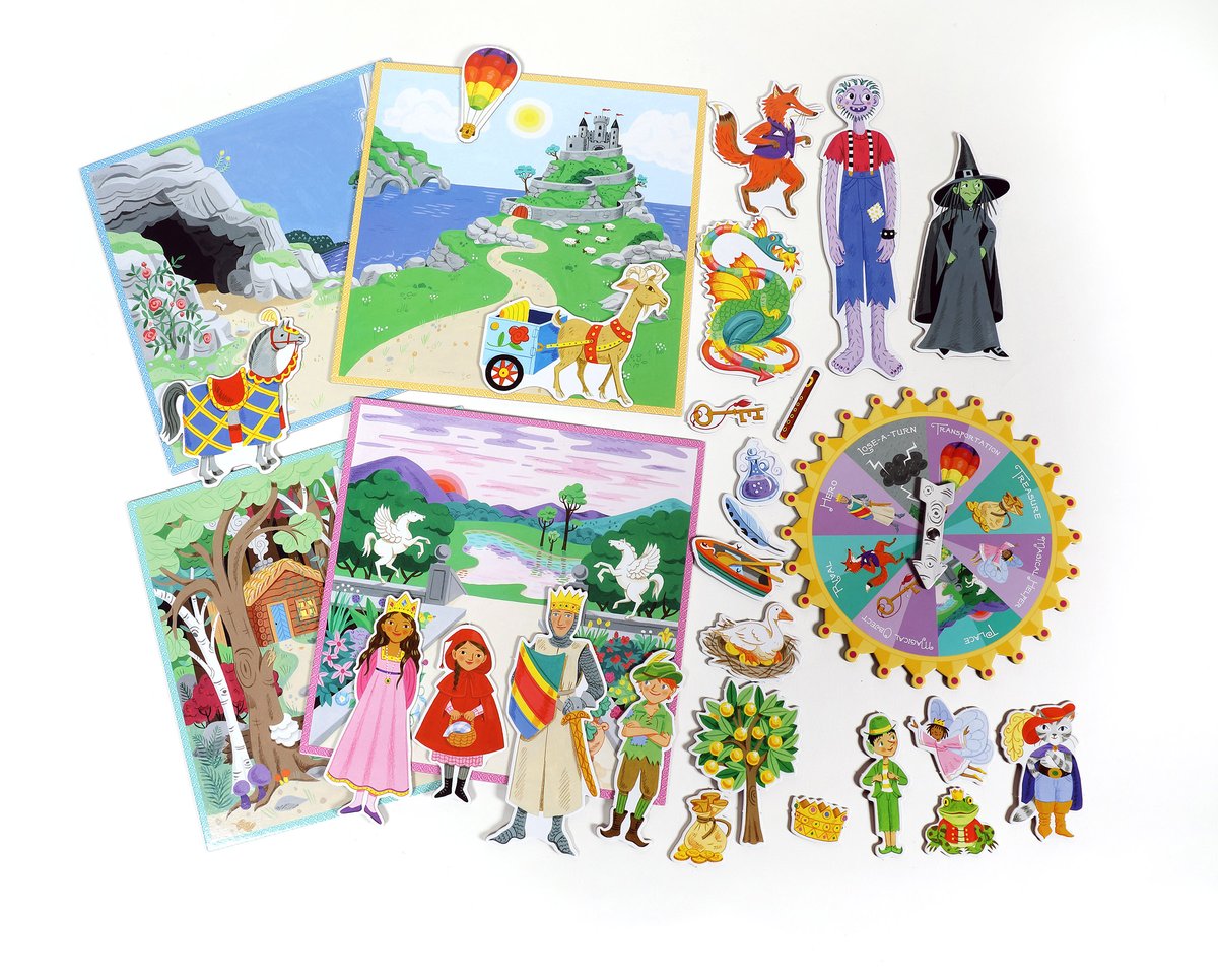 Fairytale Spinner Game | eeBoo