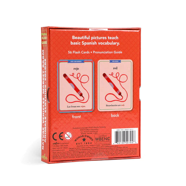 Spanish Flash Cards | eeboo