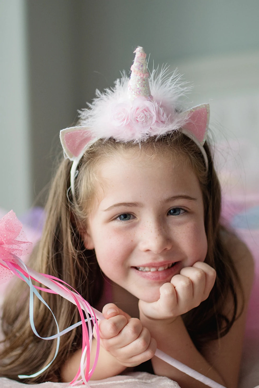 Unicorn Flower Headband | Great Pretenders