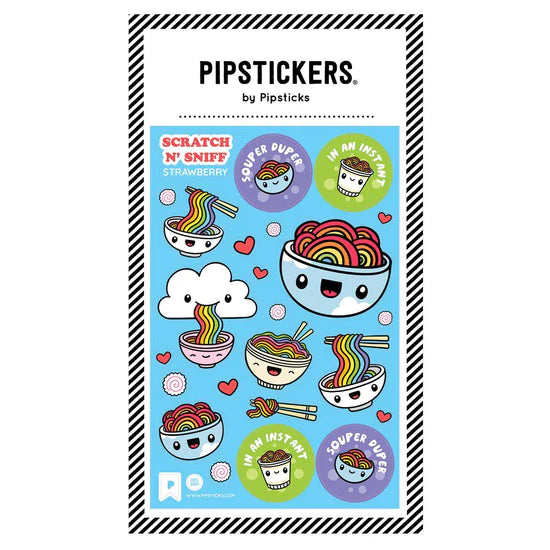 Instant Happiness Scratch 'n Sniff  Stickers | Pipsticks