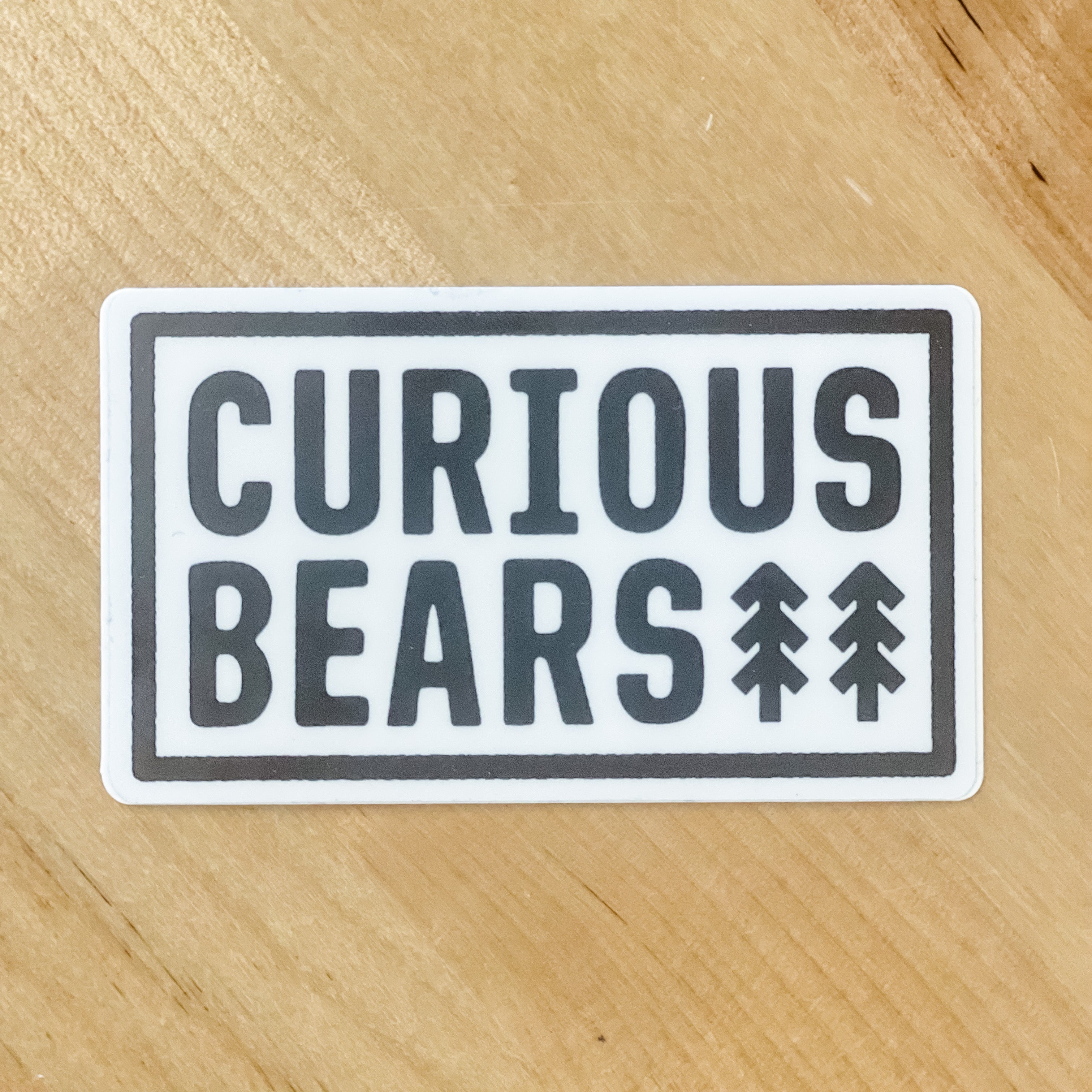 Curious Bears Sticker