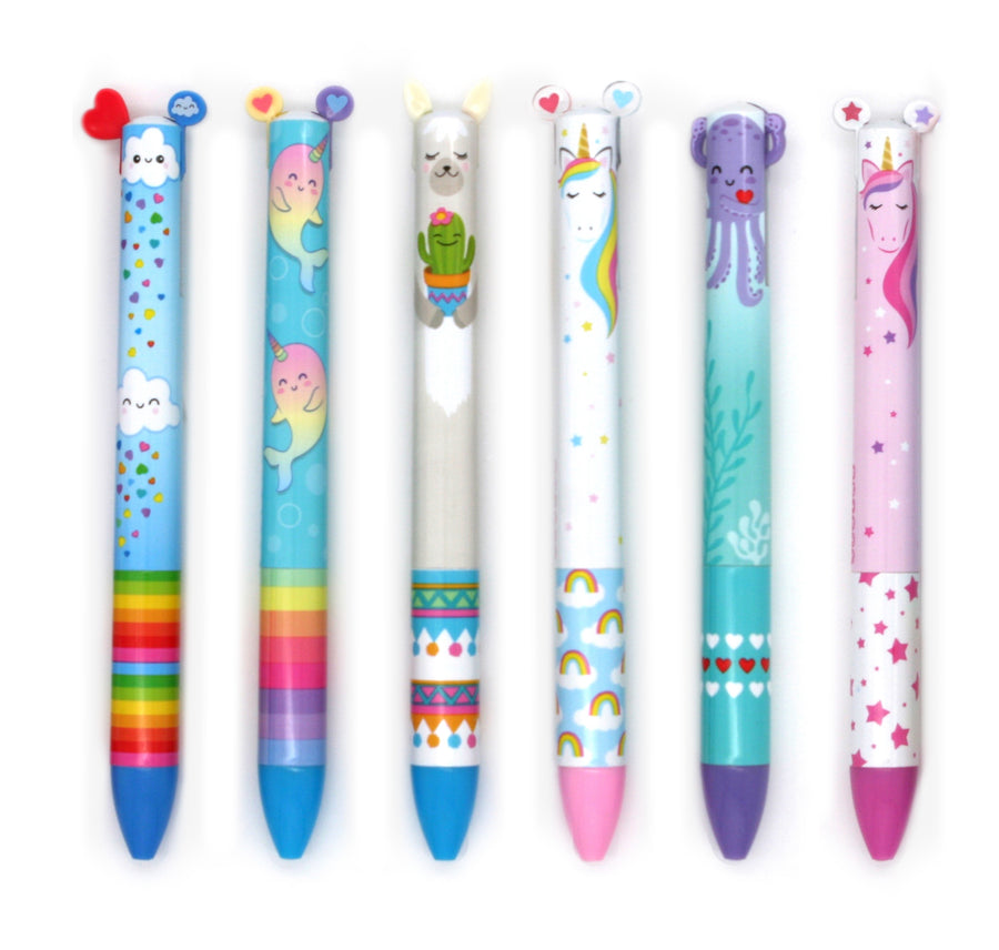 Rainbow Mini Gel Pen Set - Lucky Duck Toys