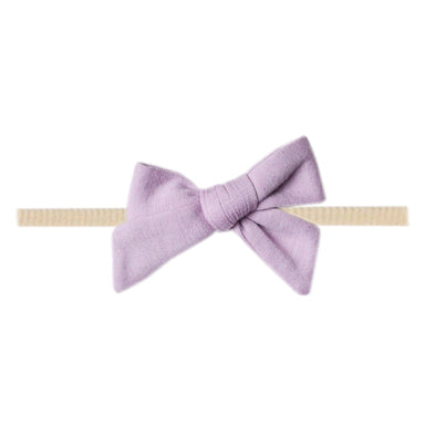 purple bow