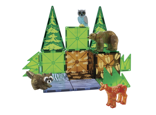 Forest Animals 25-Piece Set | Magna-Tiles