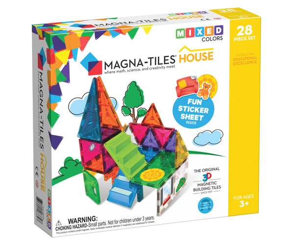 Magna-Tiles® House 28-Piece Set – The Curious Bear Toy & Book Shop