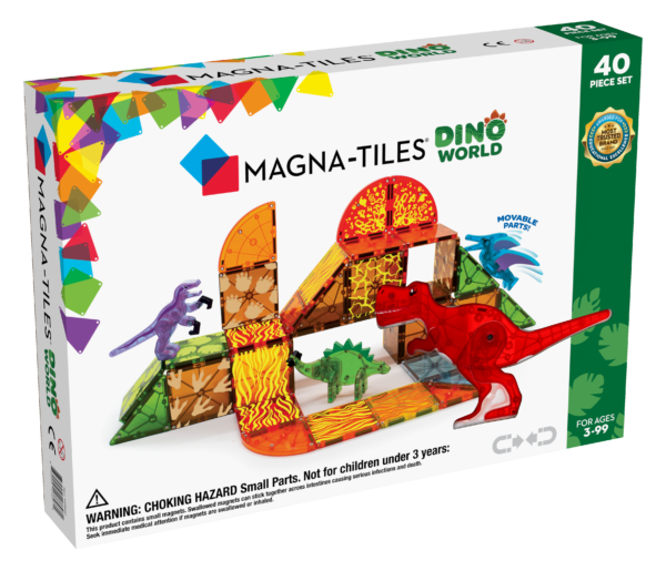 Magna-Tiles® Dino World 40-Piece Set - LOCAL PICK UP ONLY