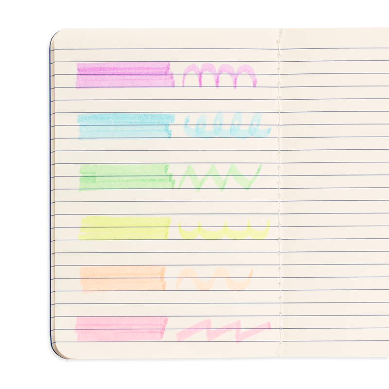 Oh My Glitter! Neon Highlighters - Set of 6 | OOLY